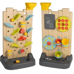 Best Activity Wall Di Con 6 Diverse Attivita Su Due Lati Casette Per Bambini