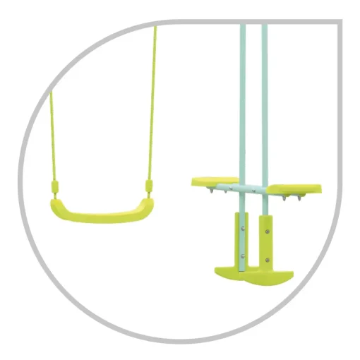 Discount Altalena Doppia Con Gondola Altalene