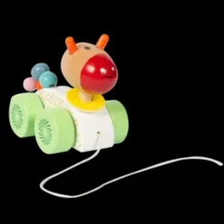 New Animali In Legno Trainabili Giochi Educativi In Legno