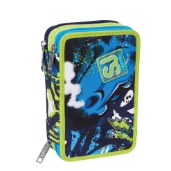 Sale Ast.3 Zip Sj Gang Nuova Etichetta In Gomma Personalizzata Con Logo Sj Scuola