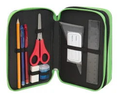 Astuccio 3Zip Green Scuola