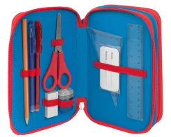 Clearance Astuccio 3Zip Supermario Scuola