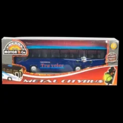 New Autobus In Metallo Macchinine Bambini