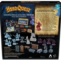 Discount Avalon Hill, Heroquest, Pack Delle Imprese L'Ascesa Della Luna Del Terrore, E Necessario Avere Il Sistema Di Gioco Base Heroquest, Dai 14 Anni In Su Giochi Di Strategia