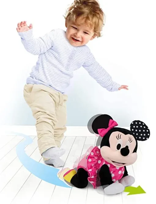 Discount Baby Minnie Gattona Con Me Peluche Neonati