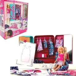 New Armadio Crea La Moda, Playset Armadio Crea La Moda Con Bambola Inclusa, Tanti Accessori, 3+ Anni, Y2737 Fashion Dolls