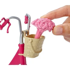 Outlet Bicicletta Per Bambole Con Casco E Accessori Camper E Veicoli Per Bambole