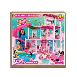 Online Casa Dei Sogni Di , Playset Casa Delle Bambole Con Piscina, Scivolo A 3 Piani, Ascensore E Aree Di Gioco Per Cuccioli, 75+ Accessori, 3+ Anni, Hmx10 Case Delle Bambole