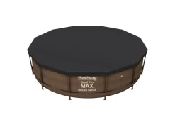 Outlet Copripiscina Per Steel Pro Frame E Per Hydrium Splasher 366/360 Cm High-Density Piscine Da Giardino