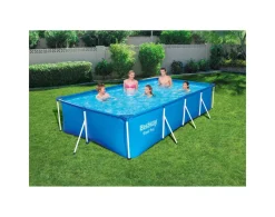Discount Piscina Steel Pro Frame Rettangolare 400X211X81 Cm Piscine Da Giardino