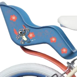 Bicicletta Da 16 Pollici Di Stitch, Con Cestino E Portabambole Biciclette Per Bambini