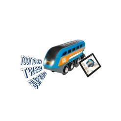 Sale Set Ferrovia Circolare Con Binari Con Tunnel Azione Smart Tech Sound, Set Da 14 Pezzi, Eta Consigliata +3 Costruzioni In Legno