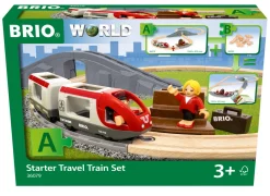 Clearance World Starter Set Trenini In Legno, 22 Pezzi, 3+ Costruzioni In Legno