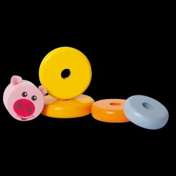 Clearance Camion Con Animali Da Impilare Giochi Educativi In Legno