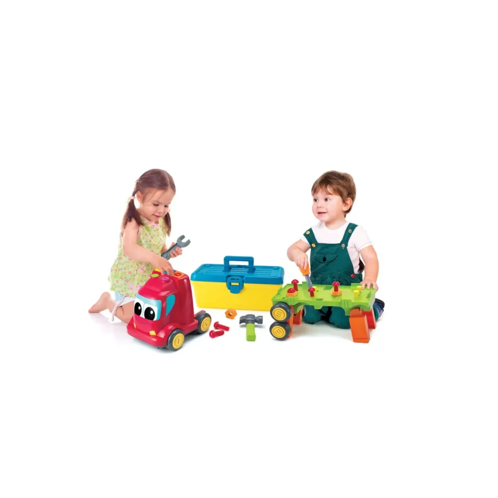 Camion Con Attrezzi Giochi Di Apprendimento