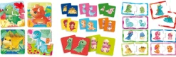 Outlet Carotina Baby Dinoland 3 In 1 Puzzle Per Bambini