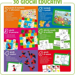 Hot Carotina Tavolino Molto Attivo 30 Giochi Primi Apprendimenti