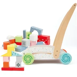 Discount Carrellino Primi Passi Con Costruzioni Giochi Educativi In Legno