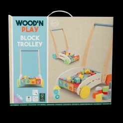 Discount Carrellino Primi Passi Con Costruzioni Giochi Educativi In Legno
