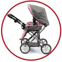 Outlet Carrozzina 2 In 1 Passeggini Per Bambolotti