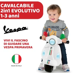 Hot Cavalcabile Vespa Primavera Italy Cavalcabili E Primi Passi