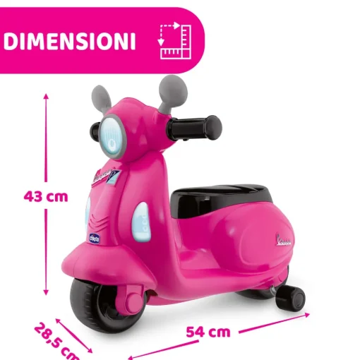 Sale Cavalcabile Vespa Primavera Rosa Tricicli E Balance Bikes