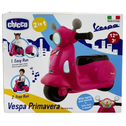 Sale Cavalcabile Vespa Primavera Rosa Tricicli E Balance Bikes