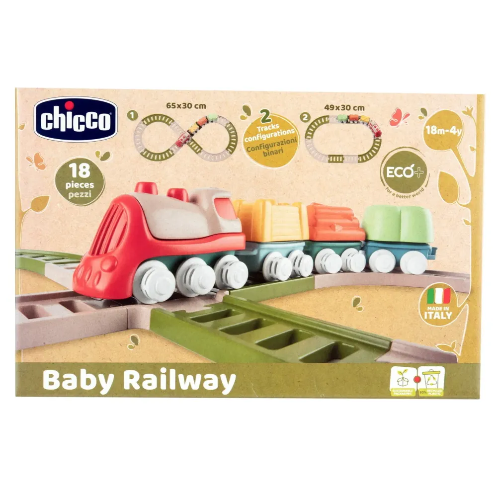 Sale Trenino Con Playset Linea Eco+, 18 Mesi-3 Anni Giochi Di Apprendimento