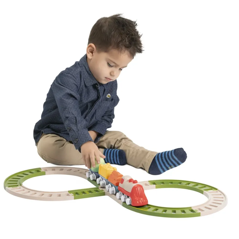 Sale Trenino Con Playset Linea Eco+, 18 Mesi-3 Anni Giochi Di Apprendimento