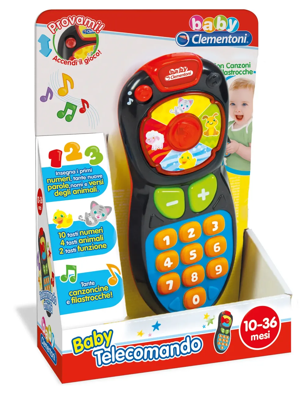 New Clementoni 17156 Baby Telecomando Giochi Di Apprendimento