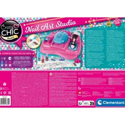 Hot Clementoni 18730 Nail Art Studio, Set Unghie Per Bambine Moda, Gioielli, Decorazioni, Cosmetici