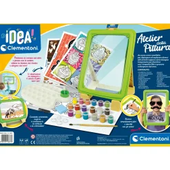 New Clementoni 18677 Idea Atelier Della Pittura, Set Pittura Per Bambini Moda, Gioielli, Decorazioni, Cosmetici