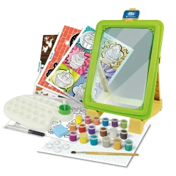 New Clementoni 18677 Idea Atelier Della Pittura, Set Pittura Per Bambini Moda, Gioielli, Decorazioni, Cosmetici