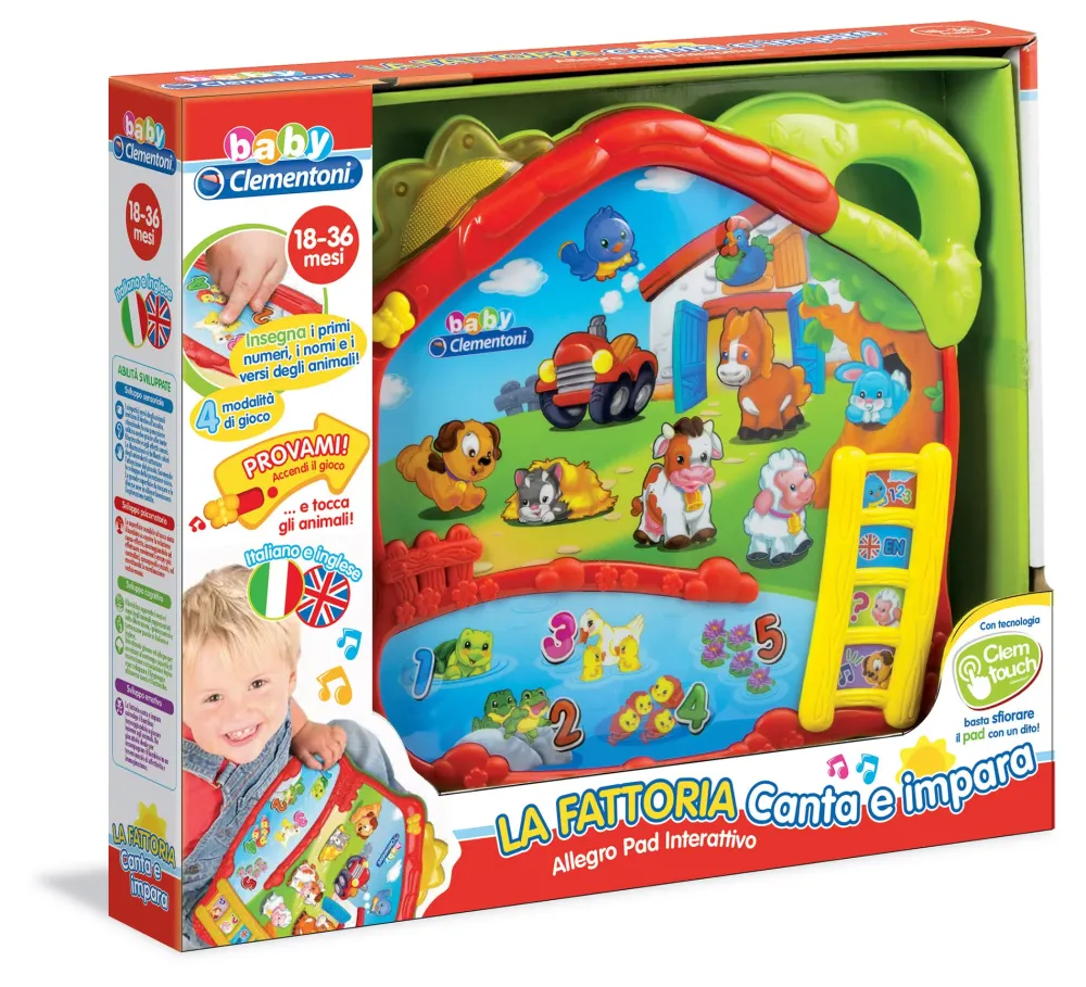Discount Clementoni 14989 La Fattoria Canta E Impara Giochi Di Apprendimento