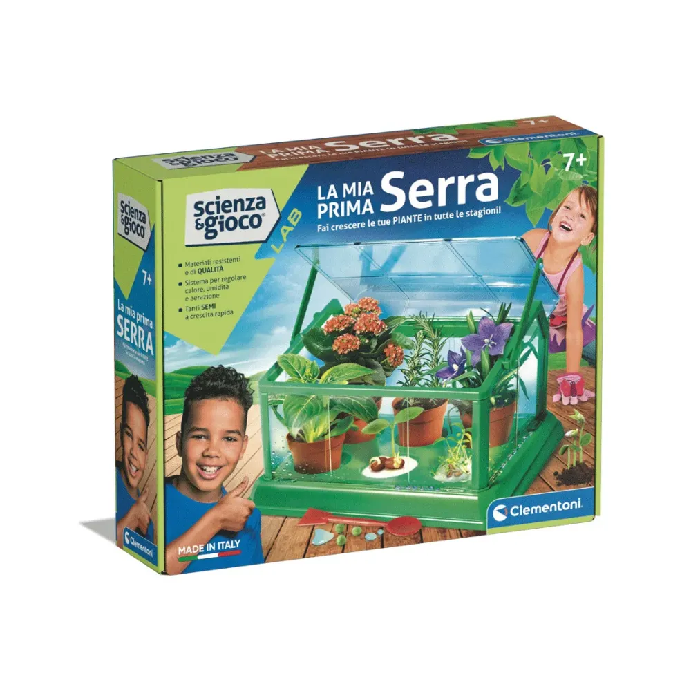 Online Clementoni 19348 La Mia Prima Serra Completo Di Serra Assemblabile Giochi Scientifici
