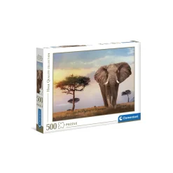 Best 35096 Puzzle 500 Hqc African Sunset 49 X 36 Cm Puzzle 500 Pezzi