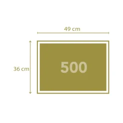 Best 35096 Puzzle 500 Hqc African Sunset 49 X 36 Cm Puzzle 500 Pezzi