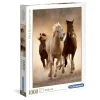 Discount 39168 Puzzle 1000 Hqc Running Horses 70 X 50 Cm Puzzle 1000 Pezzi