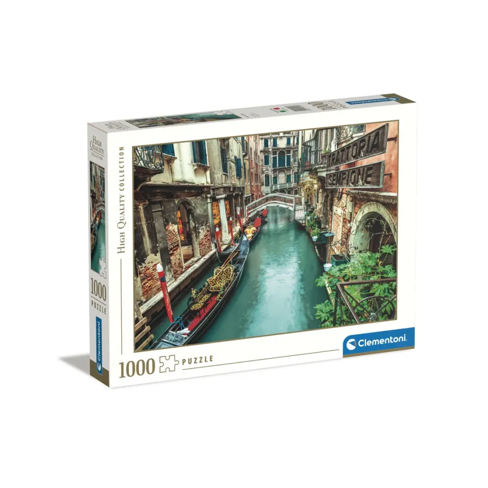 Clearance 39458 Puzzle 1000 Italian Canal Venice 70 X 50 Cm Puzzle 1000 Pezzi