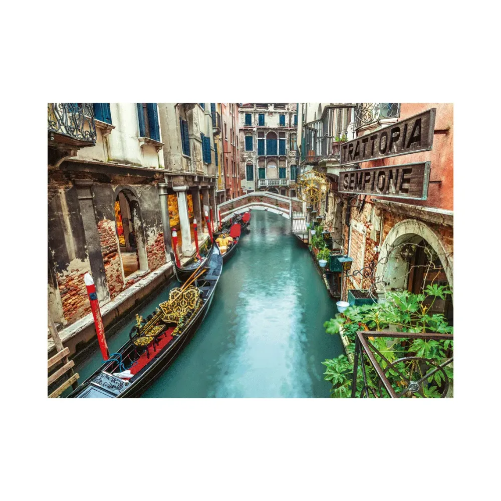 Clearance 39458 Puzzle 1000 Italian Canal Venice 70 X 50 Cm Puzzle 1000 Pezzi