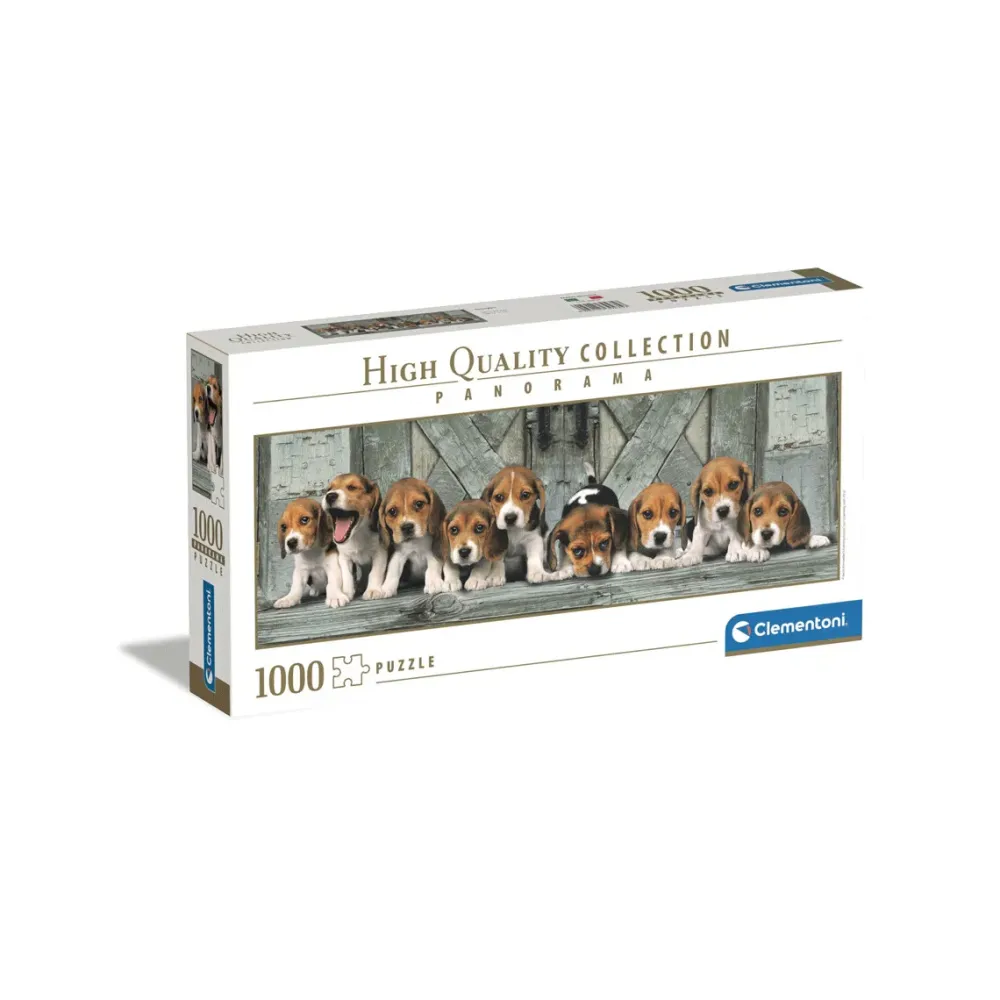 39435 Puzzle 1000 Pan Beagles 98 X 33 Cm Puzzle 1000 Pezzi