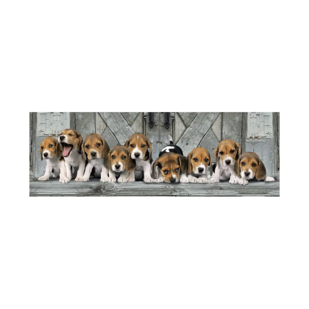 39435 Puzzle 1000 Pan Beagles 98 X 33 Cm Puzzle 1000 Pezzi