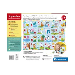 Clementoni 16437 Puzzle Gigante Del Alfabeto Con Maxi Tessere Puzzle Per Bambini