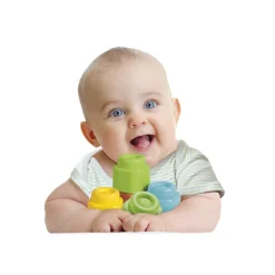 Hot Clementoni 17988 Soft Confezione 10 Mattoncini Costruzioni Bambini