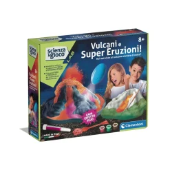 Clementoni 19354 Vulcani E Super Eruzioni Eruzioni Fluorescenti Giochi Scientifici