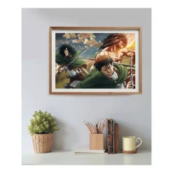 Sale Puzzle Anime Attack On Titan 500 Pezzi, Puzzle Adulti Puzzle 500 Pezzi