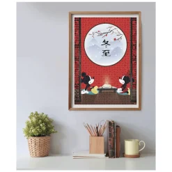 Hot Puzzle Disney Mickey Mouse The Oriental Break 500 Pezzi, Puzzle Adulti Puzzle 500 Pezzi