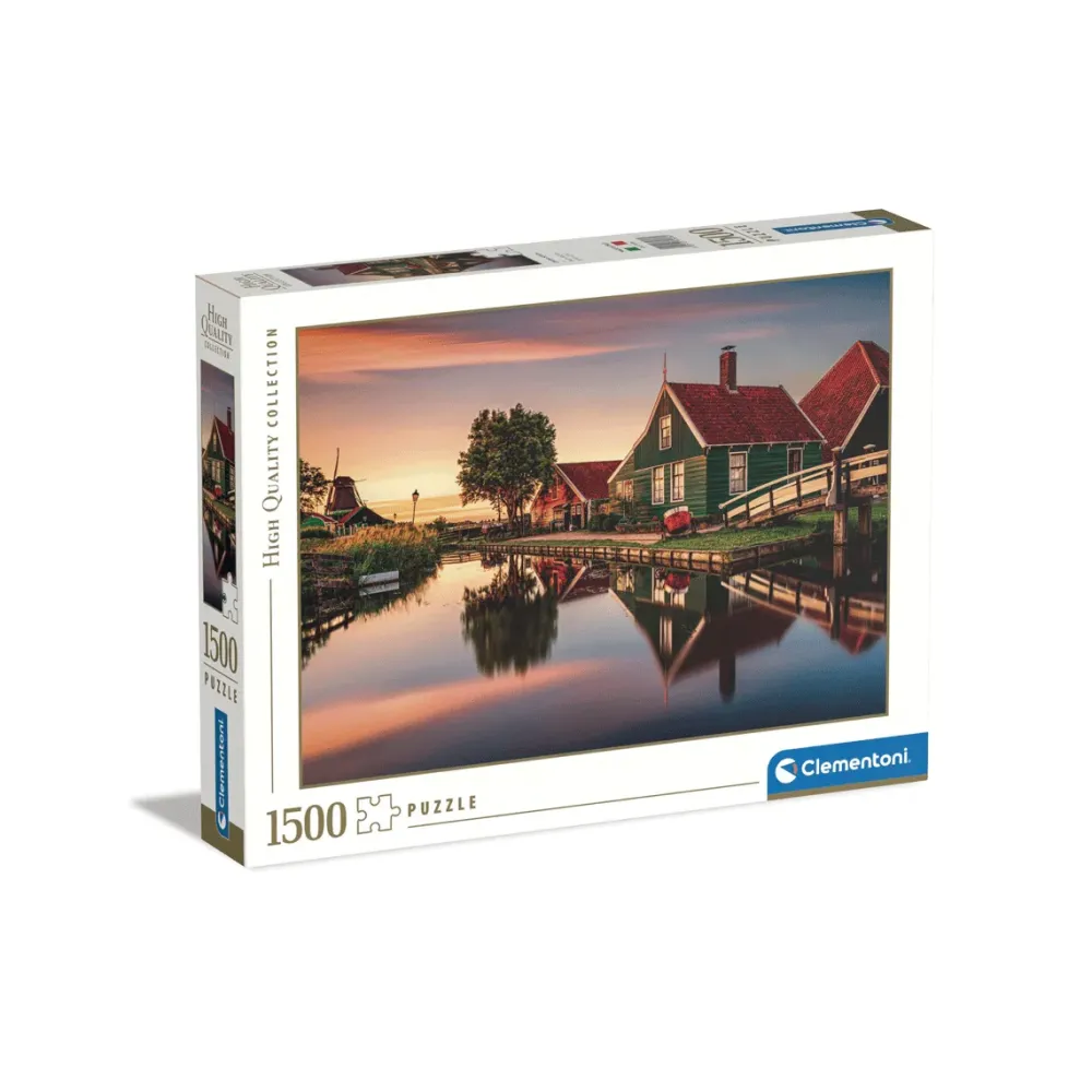 Best Puzzle High Quality Collection Zaanse Schans 1500 Pezzi, Puzzle Adulti Puzzle 1000 Pezzi