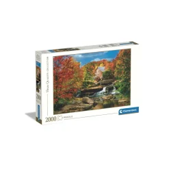 Hot Puzzle High Quality Collection Glade Creek Grist Mill 2000 Pezzi, Puzzle Adulti Puzzle 1000 Pezzi