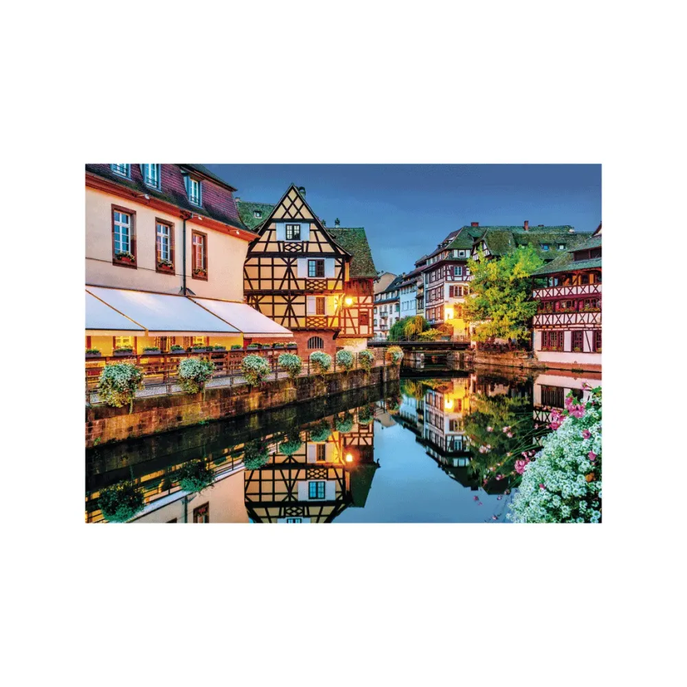 Clearance Puzzle High Quality Collection Strasbourg Old Town 500 Pezzi, Puzzle Adulti Puzzle 500 Pezzi